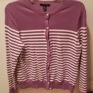 Striped cardigan